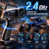 Машинка на радиоуправлении JJRC C8830 1:18 Blue – RC монстр-трак 4WD, два двигателя 280, LED-подсветка, полный пропорциональный контроль, до 29 км/ч, до 24 минут, до 100 м